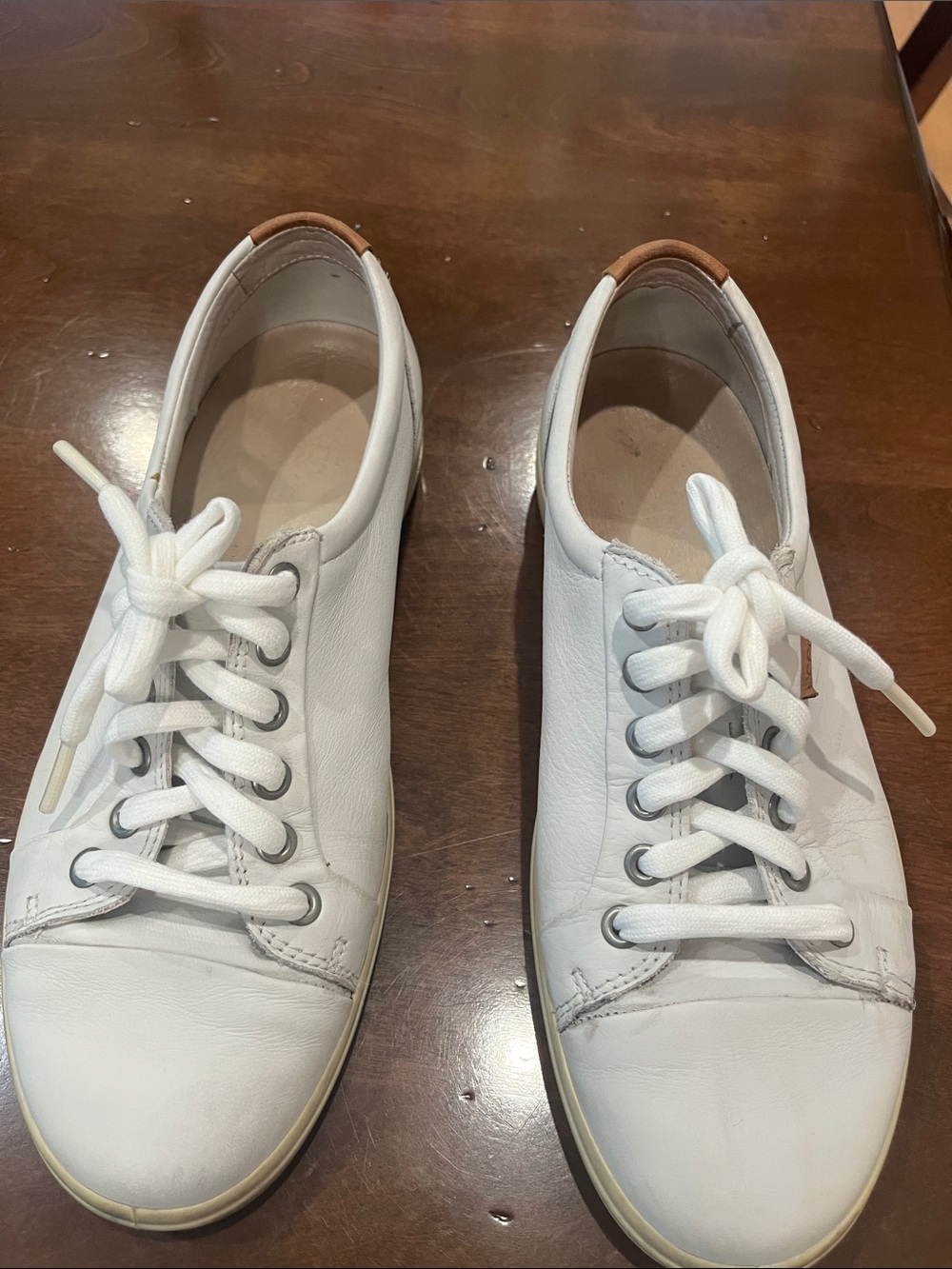 Ecco white sneakers